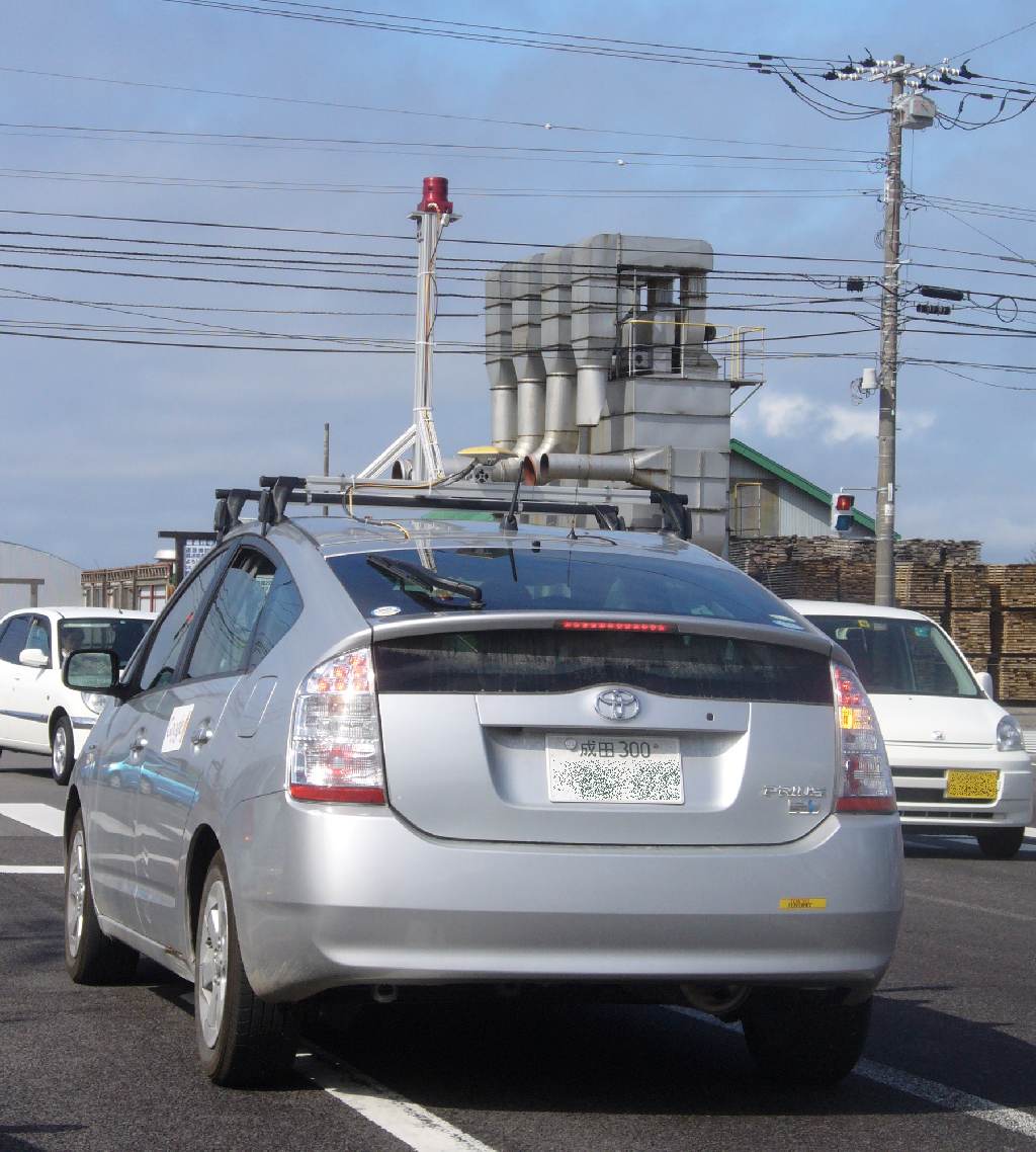 Google-Mapカー　Prius